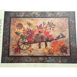 wall quilt pattern harvest pumpkin 38" x28"